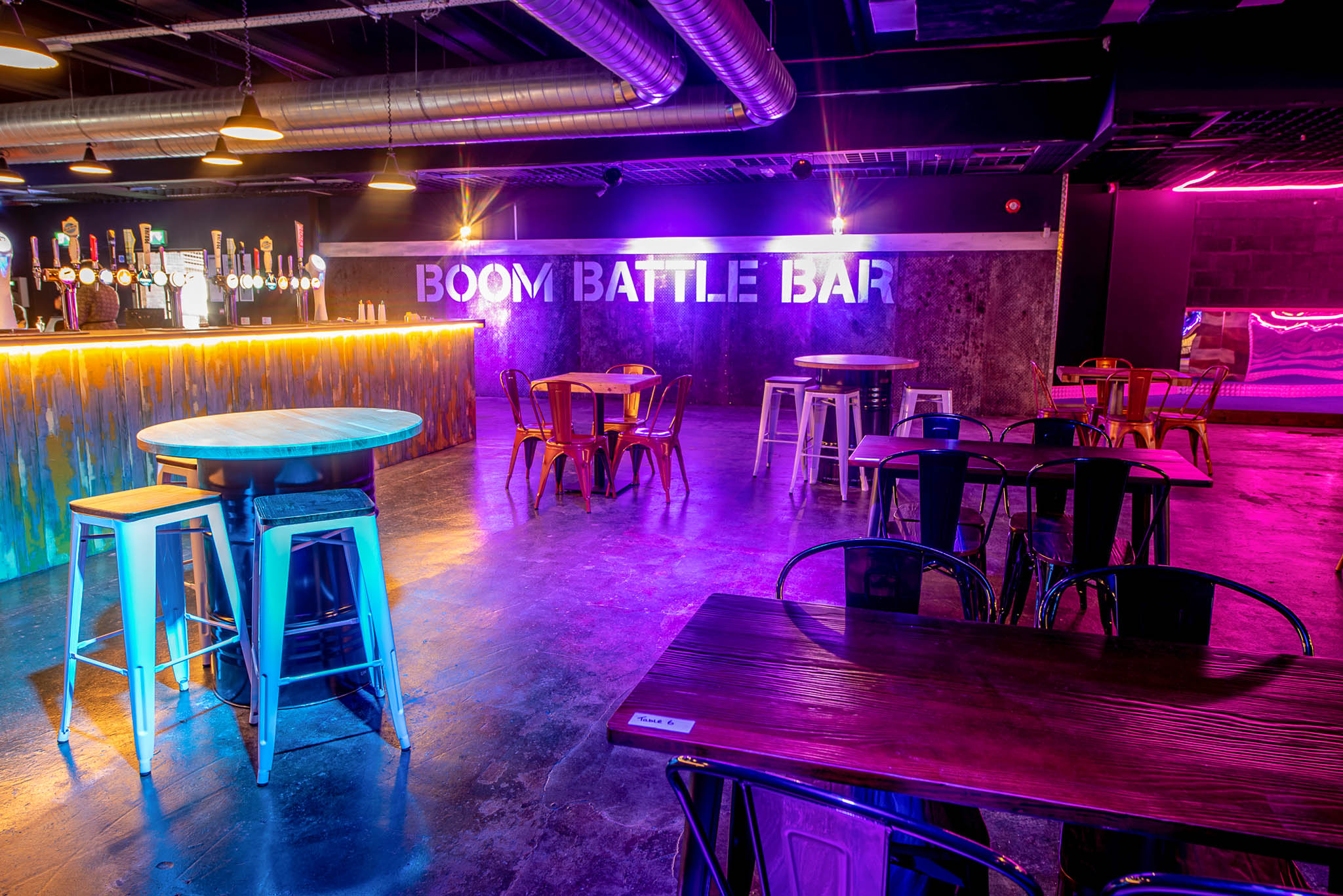 Boom Battle Bar on Wednesday 5th October